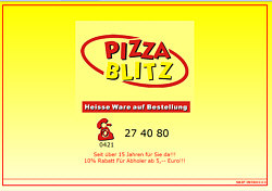 Pizza Blitz Bremen
